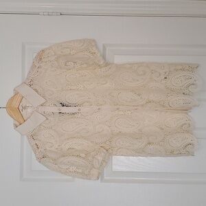 Ultra Pink Button Up - size M